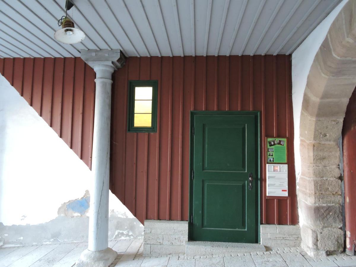 דירות Burgbernheim Turmstueble Im Torhaus Von 1545 מראה חיצוני תמונה